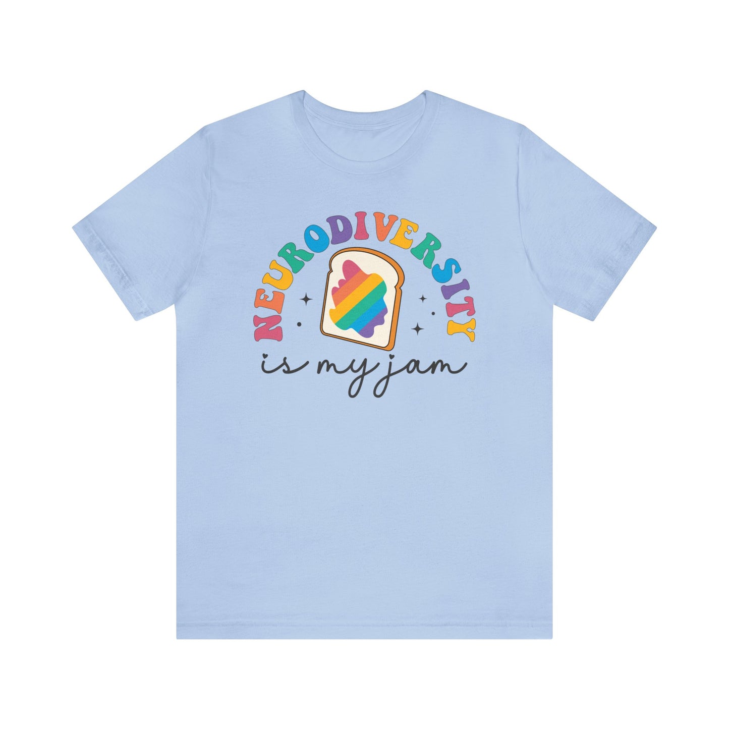 Neurodiversity Is My Jam Jersey Short Sleeve Tee