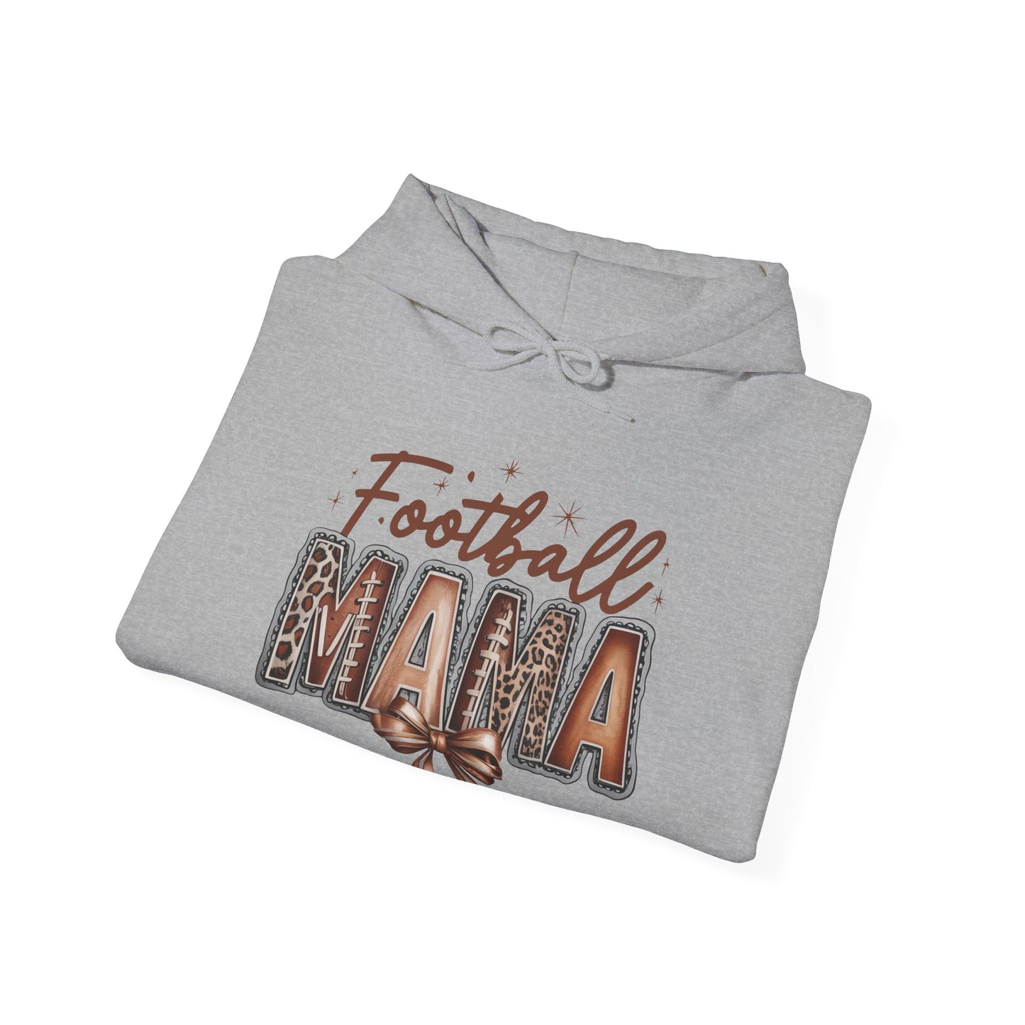 Football Mama  Heavy Blend™ Hooded Sweatshirt
