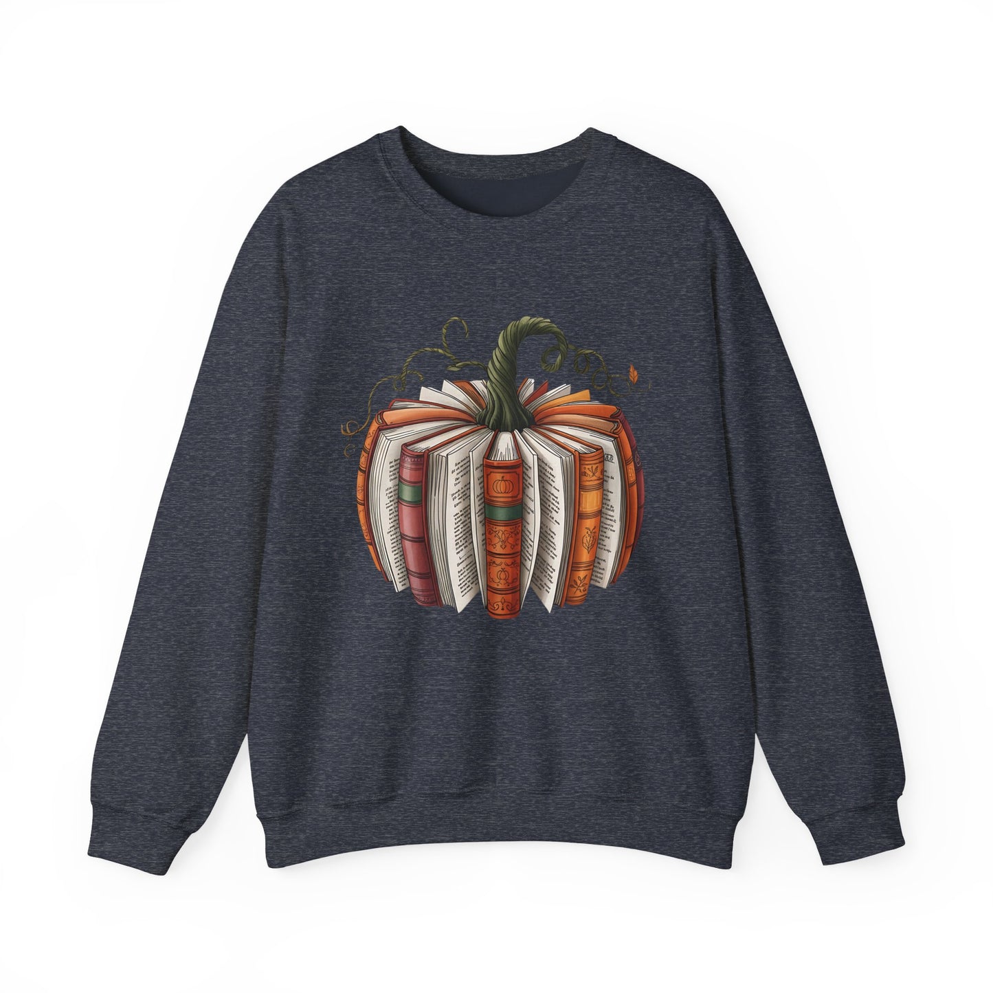 Book Pumpkin Heavy Blend™ Crewneck Sweatshirt