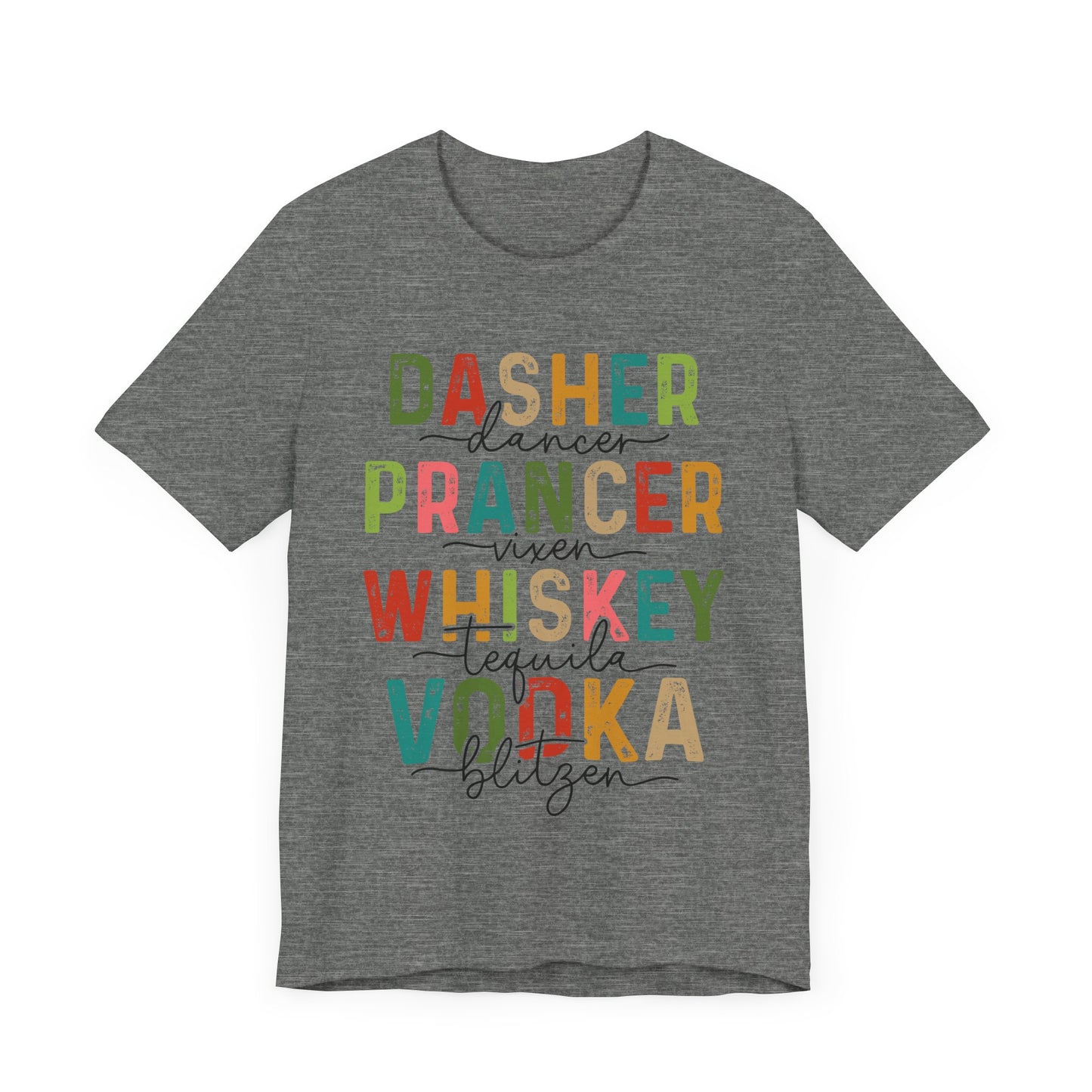 Reindeer/ Liquor Jersey Short Sleeve Tee