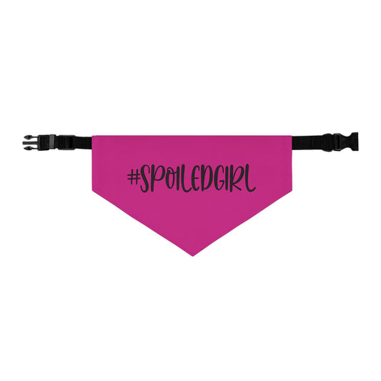 #SpoiledGirl CYOT Pet Bandana Collar