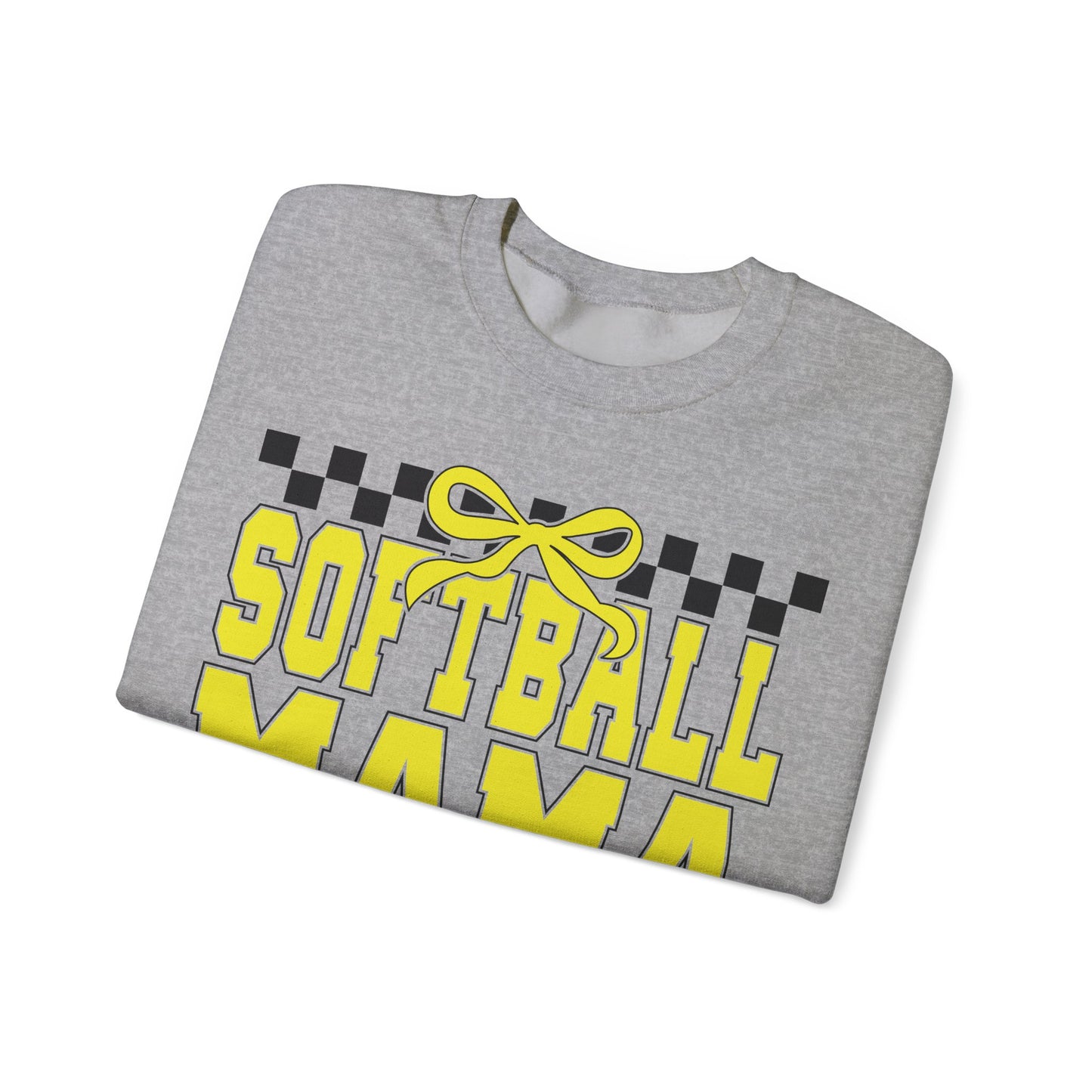 Softball Mama Heavy Blend™ Crewneck Sweatshirt