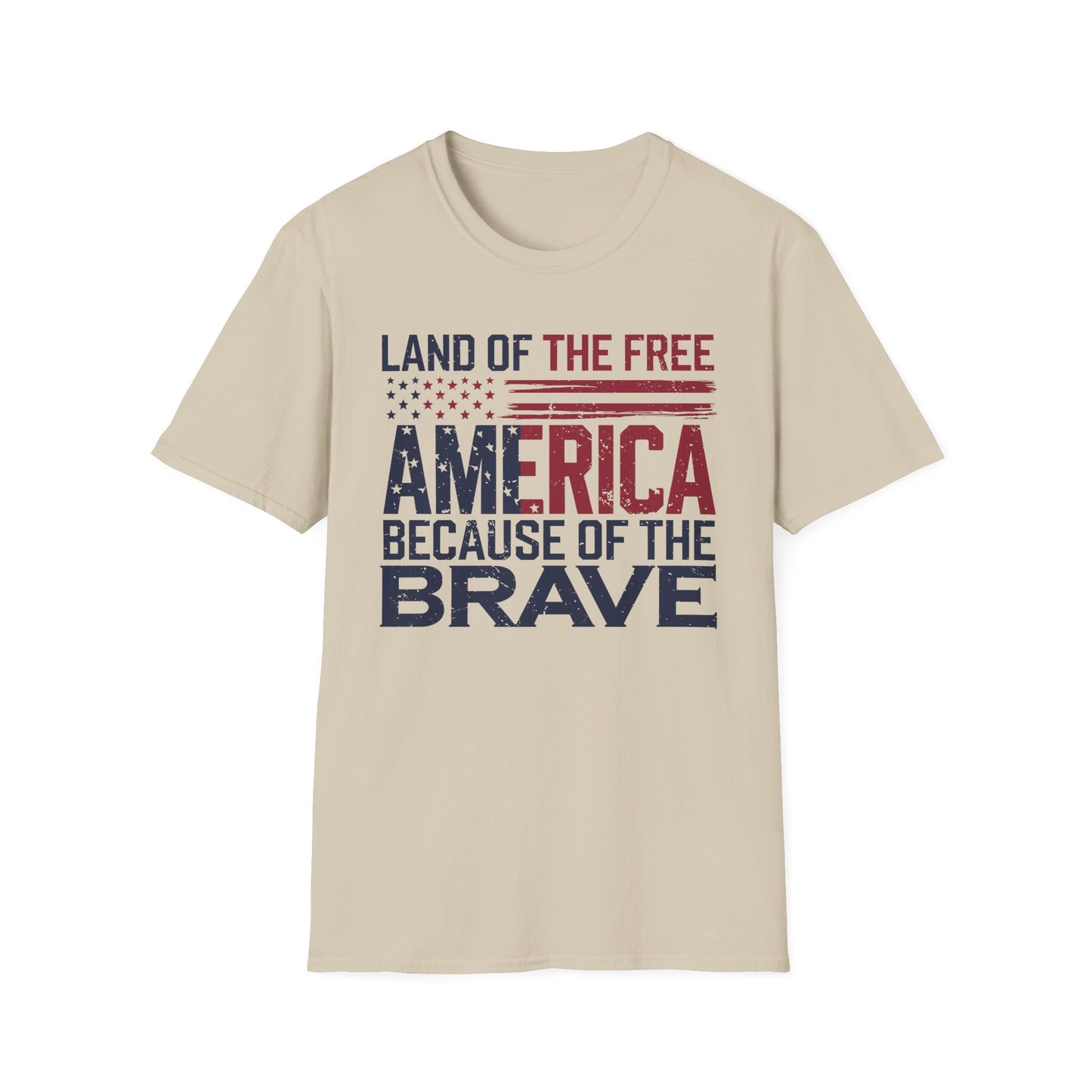 Land Of The Free Softstyle T-Shirt