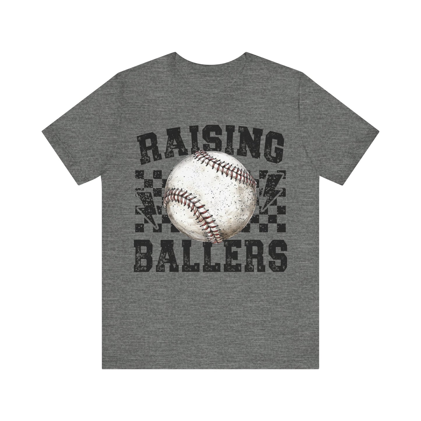 Raising Ballers Baseball Jersey Short Sleeve Tee
