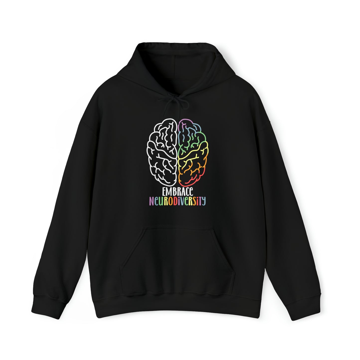 Embrace Neurodiversity Heavy Blend™ Hooded Sweatshirt