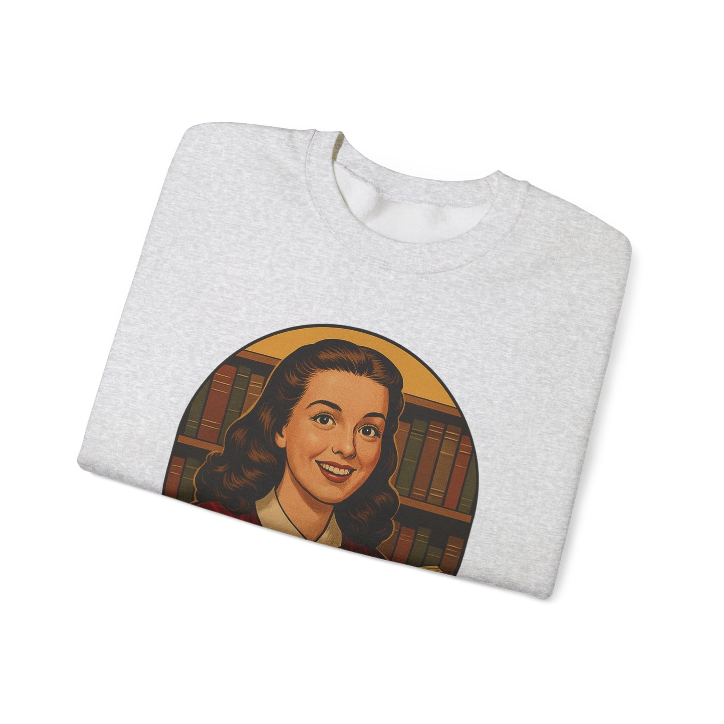 Librarian Heavy Blend™ Crewneck Sweatshirt