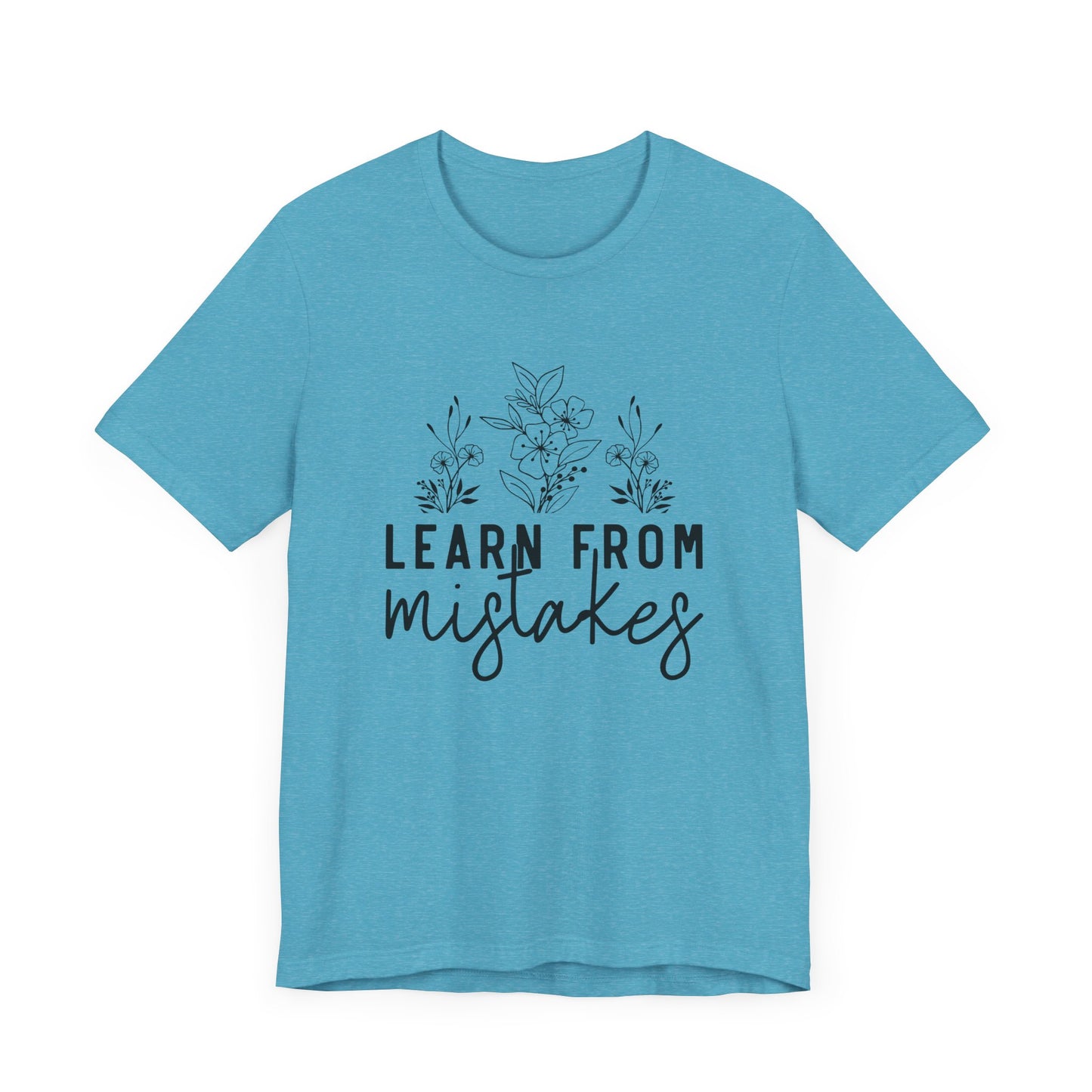 Learn From Mistakes Jersey Short Sleeve Tee