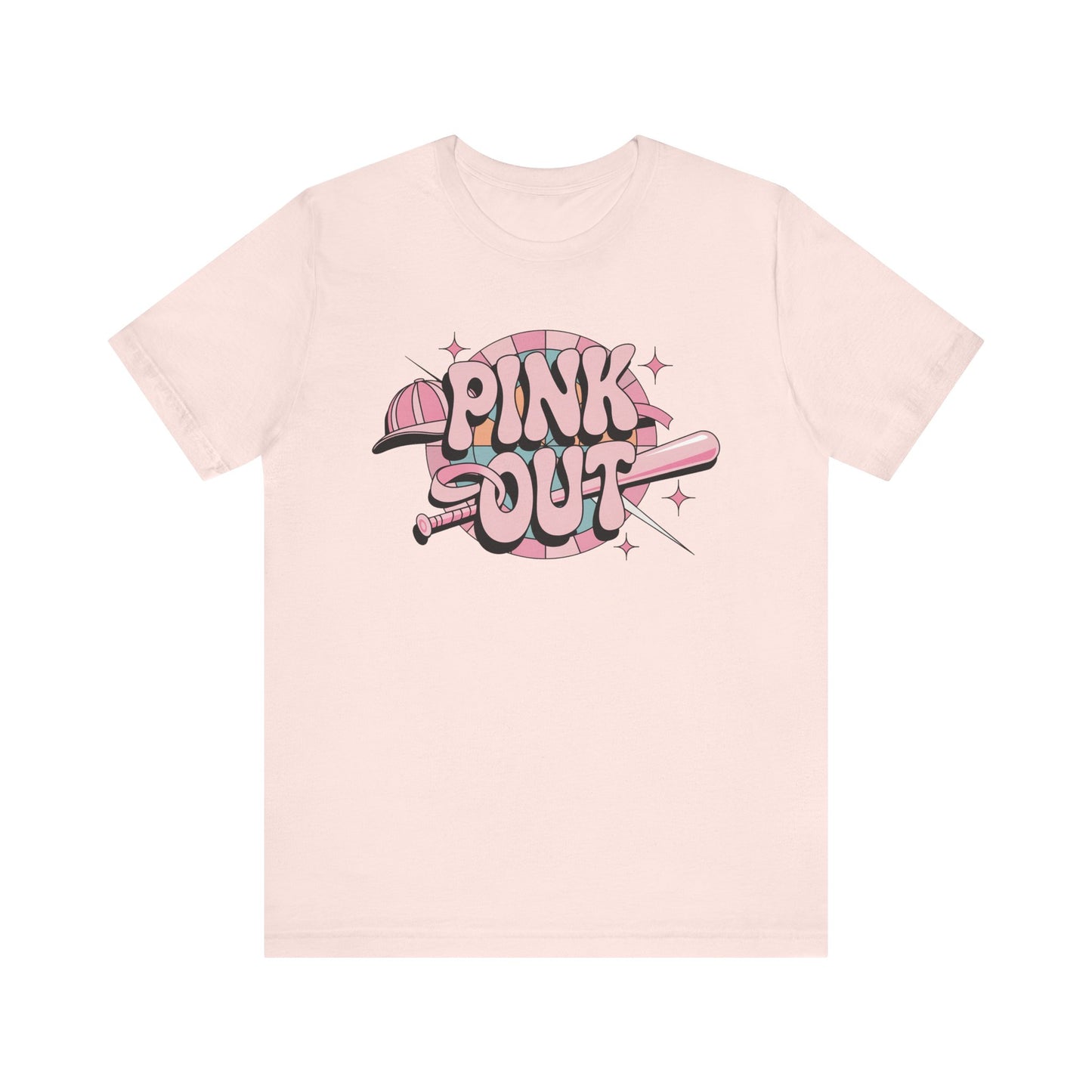 Baseball Pink Out Jersey Short Sleeve Tee