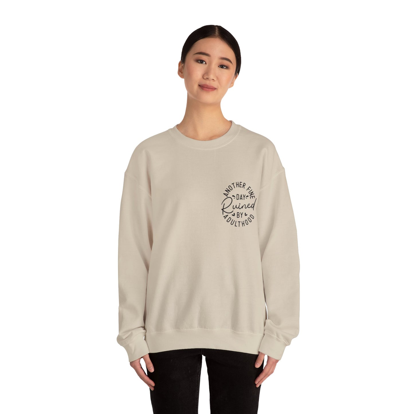 Ruined By Adulthood Heavy Blend™ Crewneck Sweatshirt