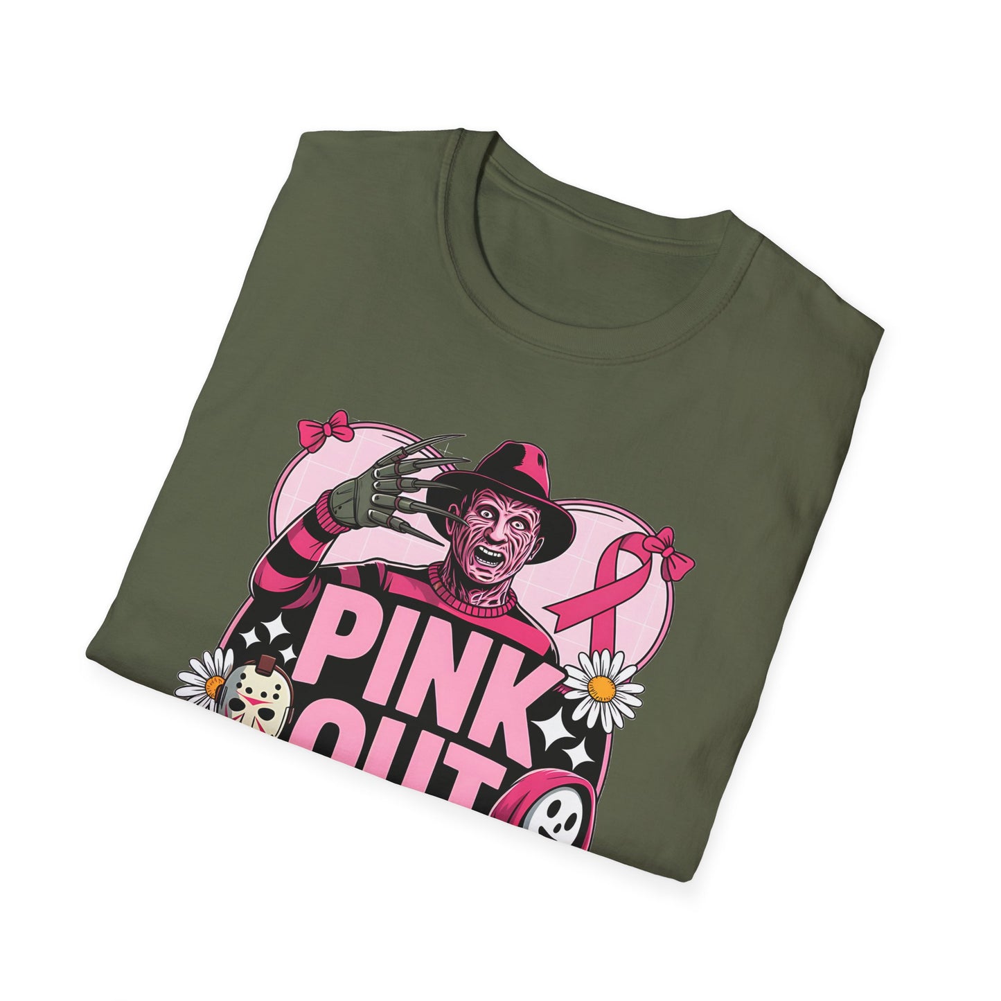 Spooky Pink Out  Softstyle T-Shirt