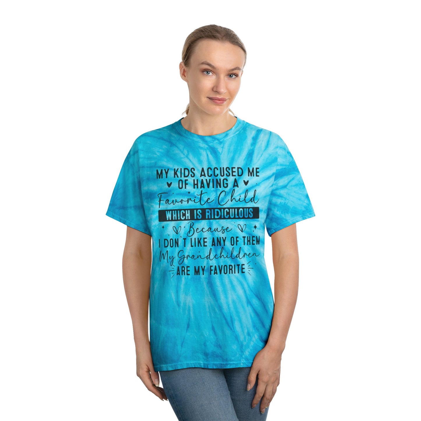 Grandmas Favorite Tie-Dye Tee, Cyclone