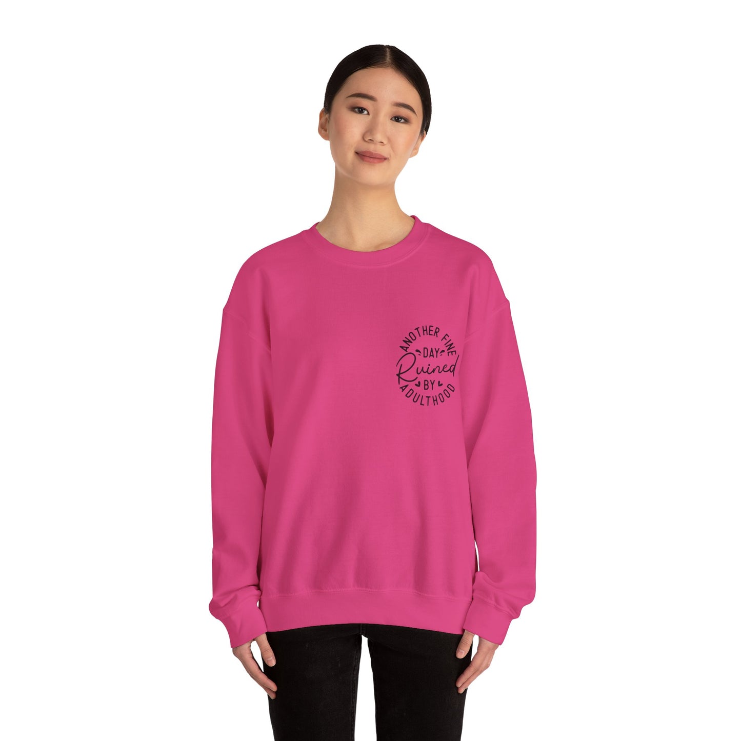 Ruined By Adulthood Heavy Blend™ Crewneck Sweatshirt