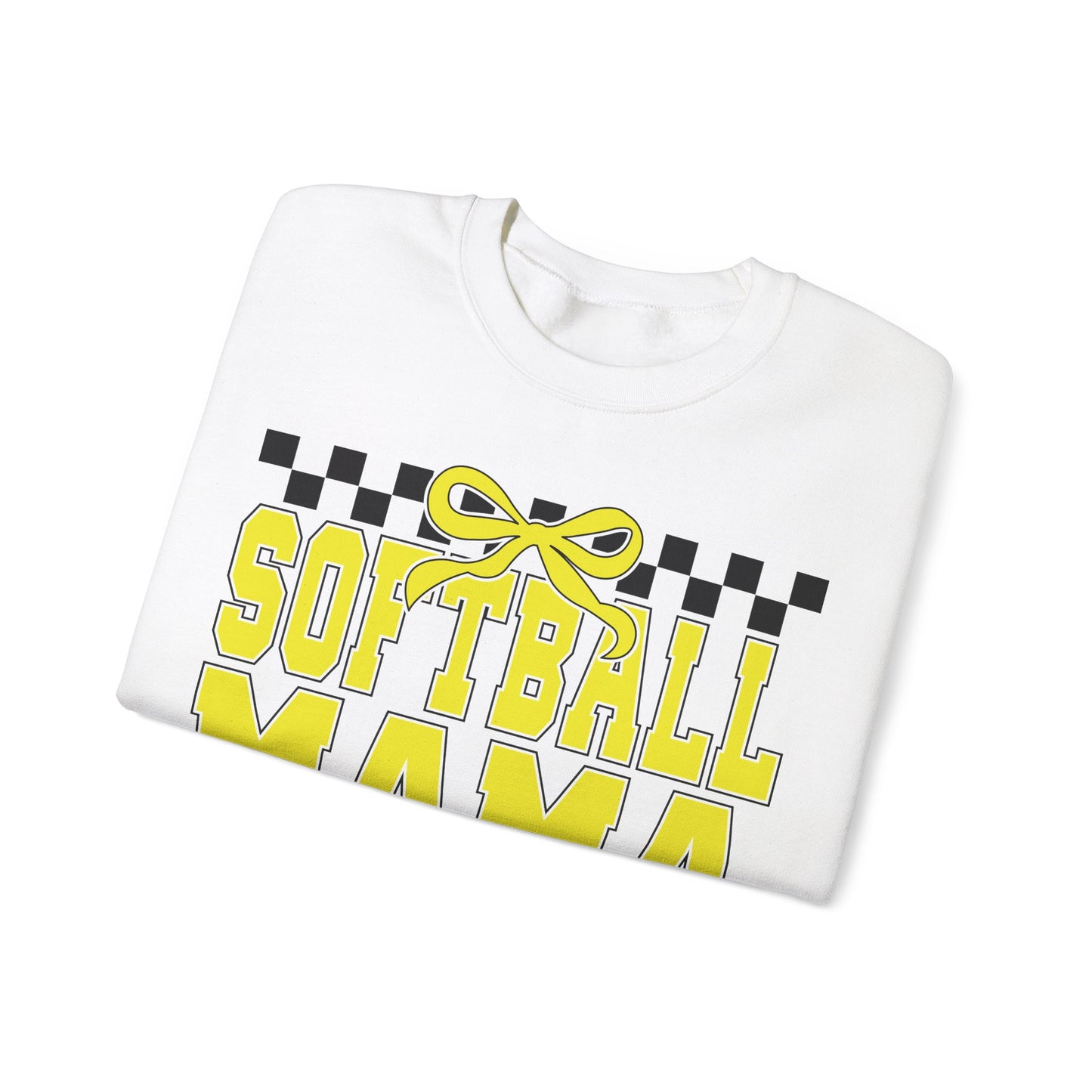 Softball Mama Heavy Blend™ Crewneck Sweatshirt