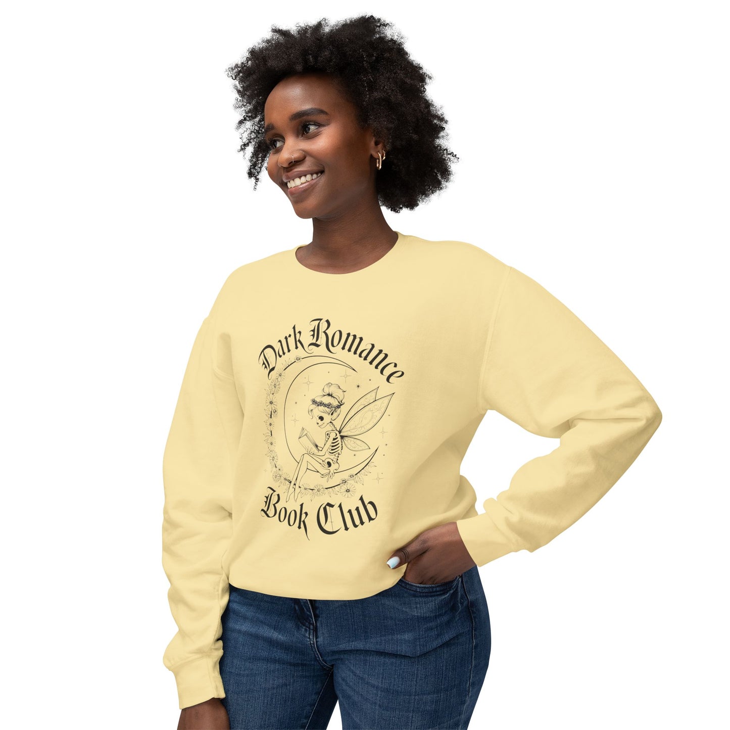 Dark Romance Book Club Lightweight Crewneck Sweatshirt