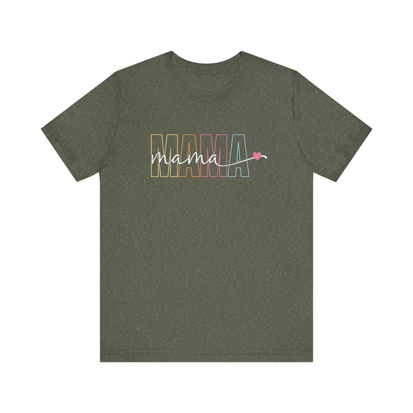 Mama 🖤 Jersey Short Sleeve Tee