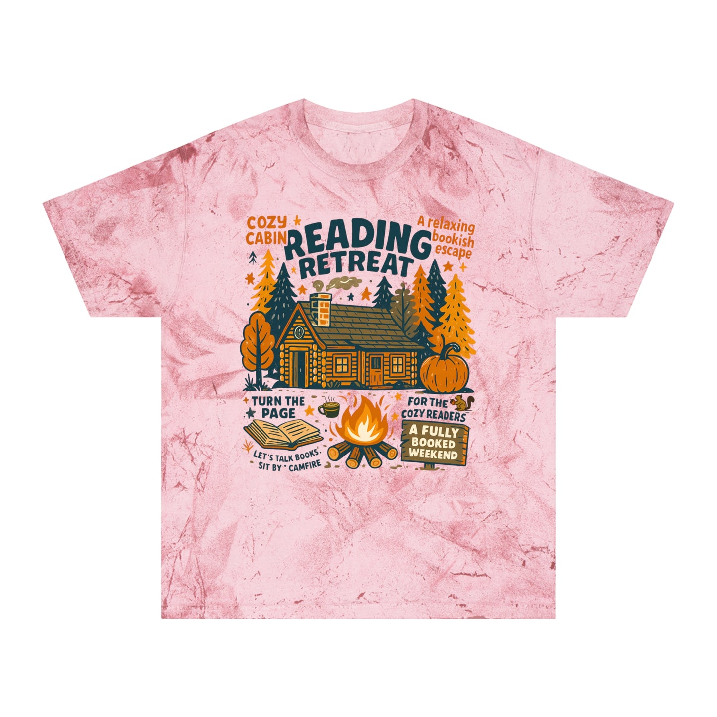 Reading Retreat Color Blast T-Shirt