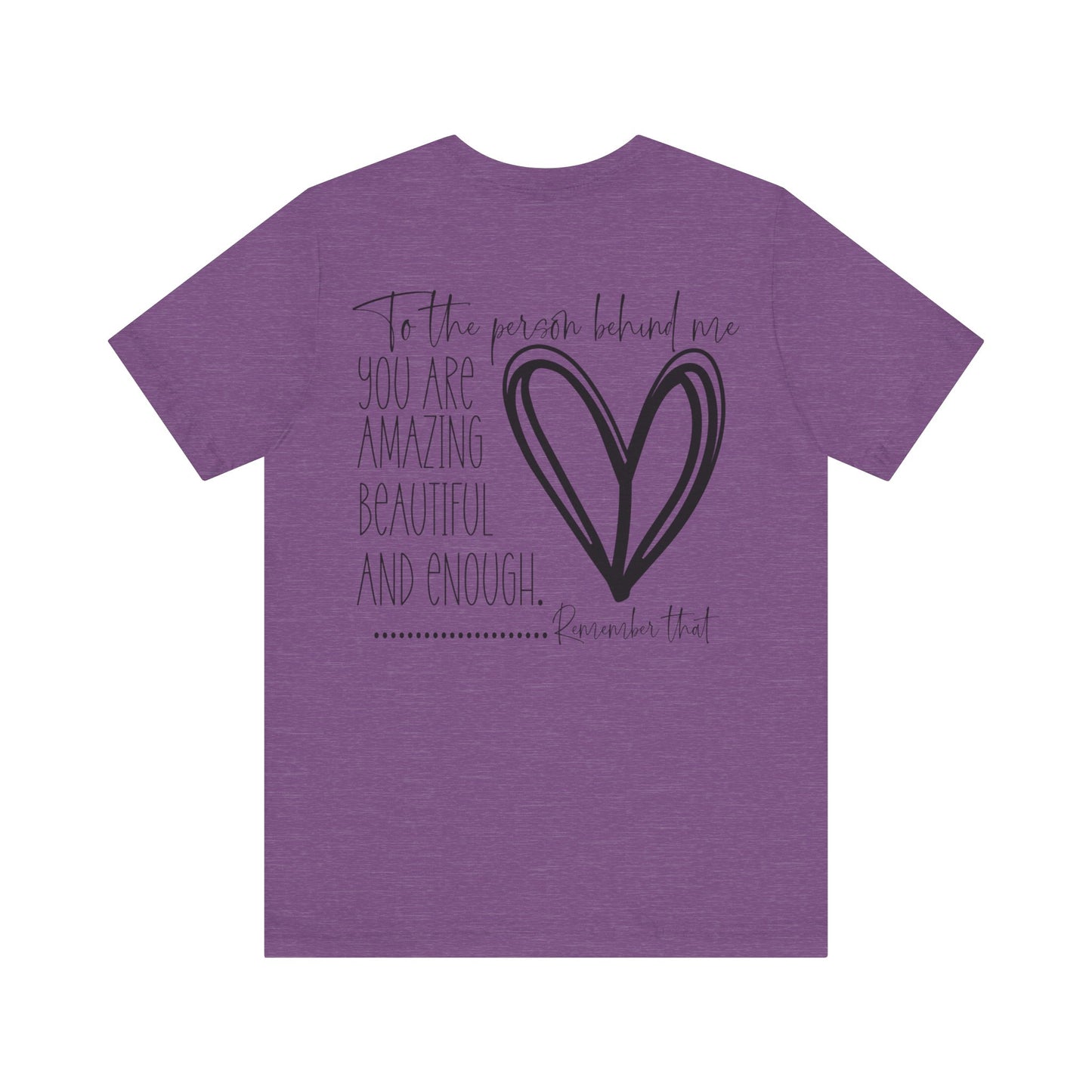 Person Behind Me Jersey Short Sleeve Tee