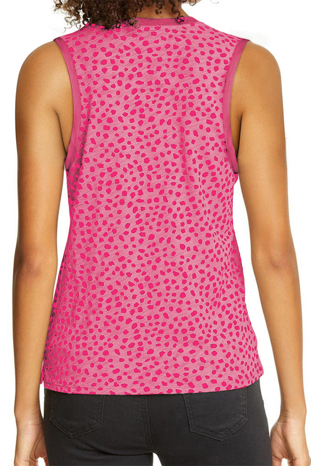Colorblock Swiss Dot Flutter Sleeve Square Neck Mini Dress