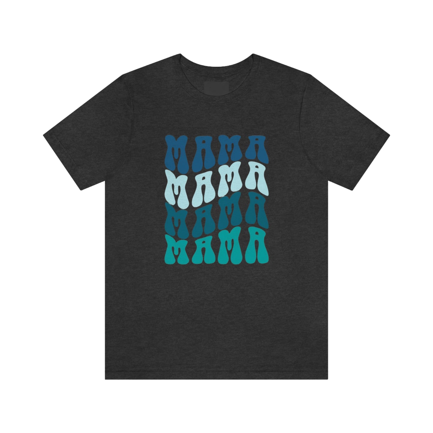 Retro Stacked Blue Mama
