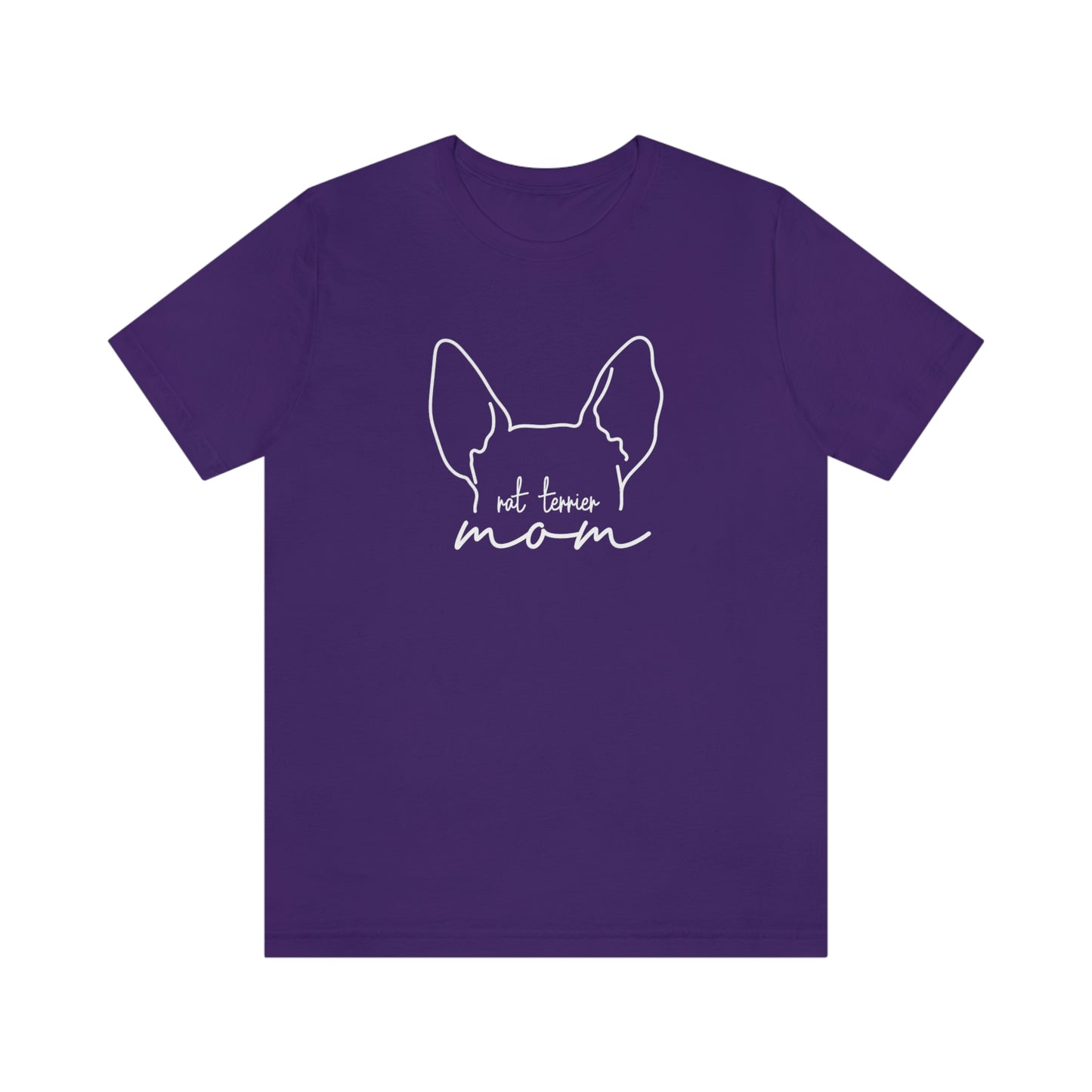 Rat Terrier Mom - White